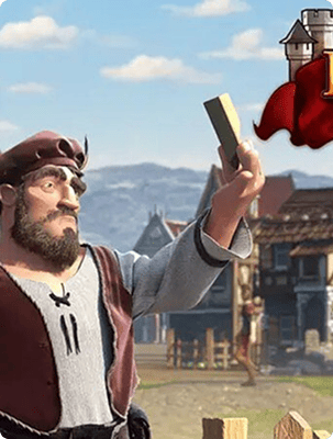 Illustrazione editoriale su un forum dedicato all'esperienza di gioco
